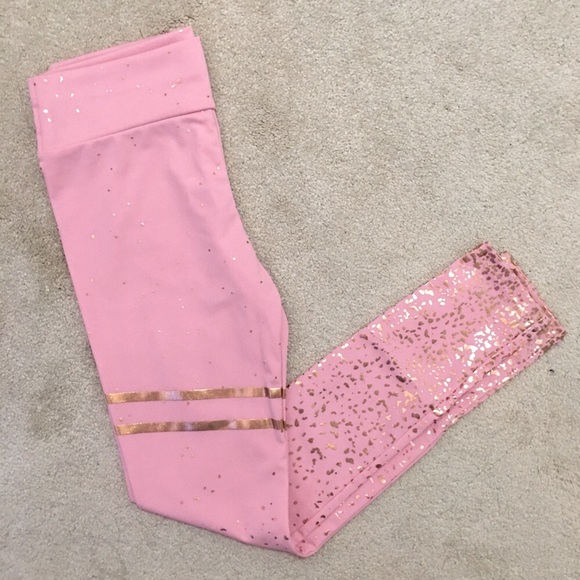 Pink Sparkle Leggings - Picture 8 of 10